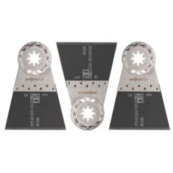 Fein StarlockPlus 2-9/16 In. X 2 In. L Steel E-Cut Saw Blade 3 Pk
