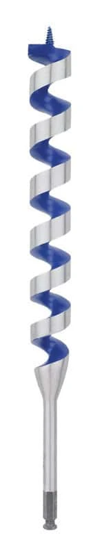 Irwin 1-3/8" In. D X 17 In. L Auger Bit