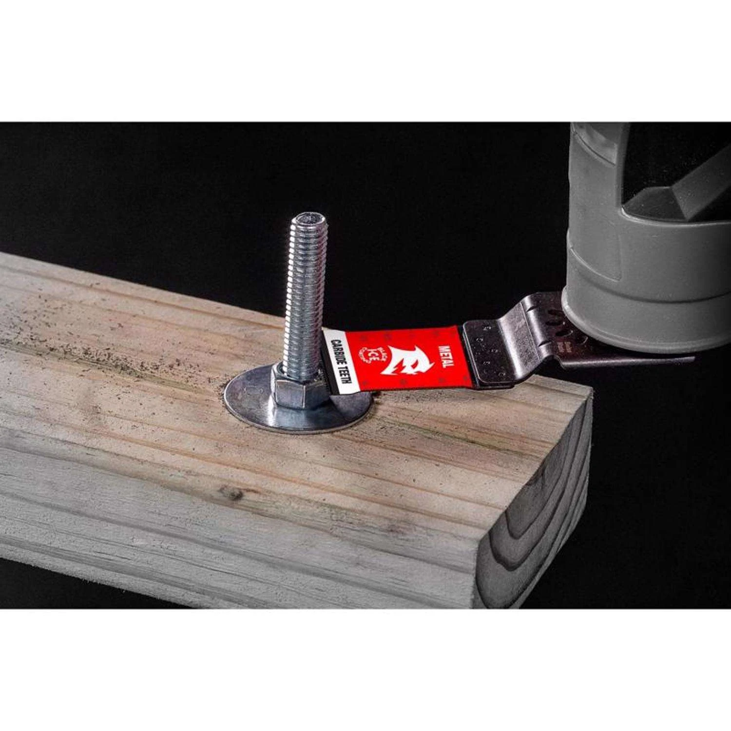 Diablo 1-1/4 In. X 1-1/4 In. W Carbide Oscillating Blade Metal 3 Pk - Image 6