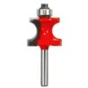 Freud 1-1/8 In. D X 1/4 In. X 2-3/8 In. L Carbide Traditional Beading Router Bit
