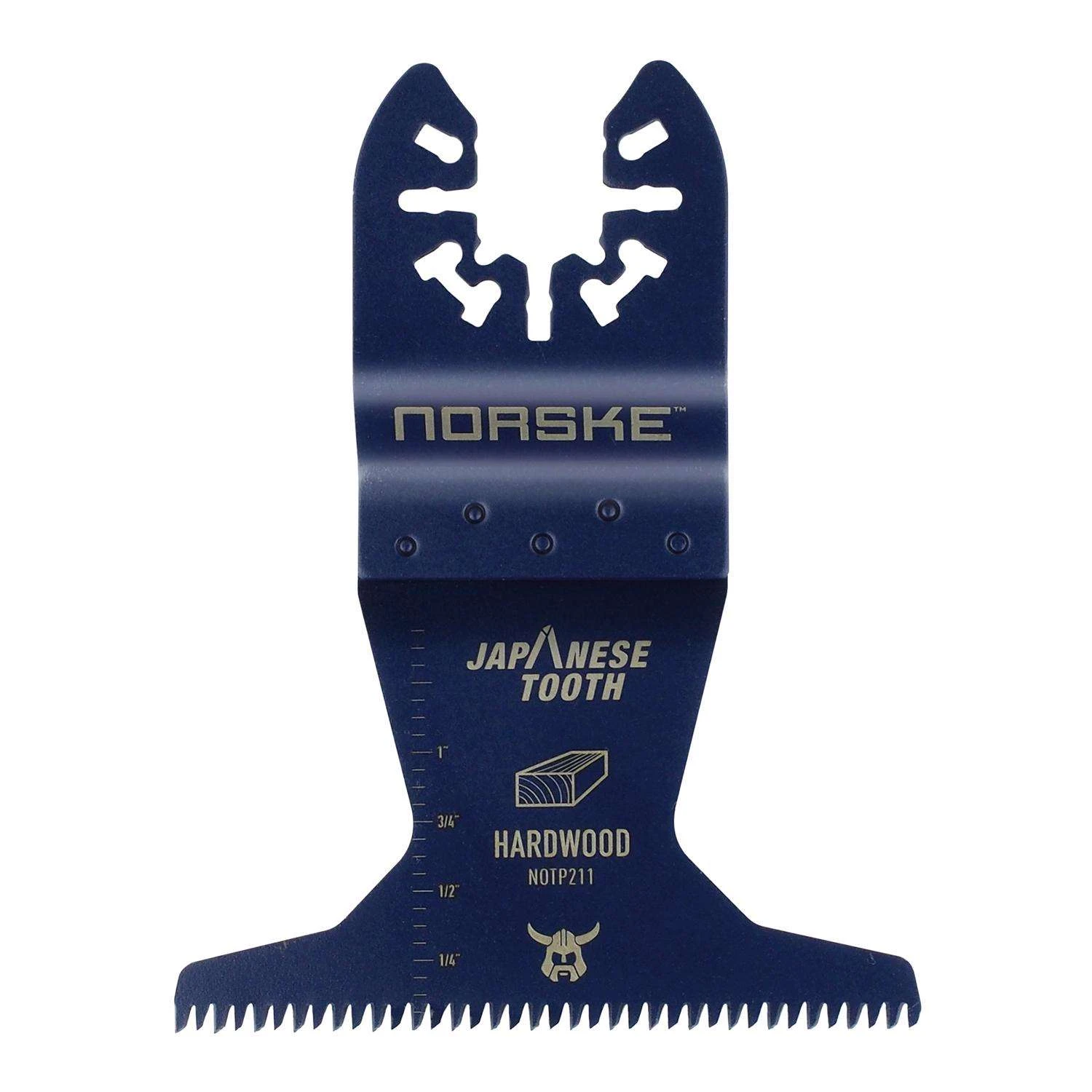Norske Uni-Fit 2-3/4 In. Bi-Metal Japanese Tooth Oscillating Blade Hardwood 1 Each - Image 2
