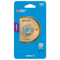 Imperial Blades Starlock 2-3/8 In. L X 3 In. W Carbide Grit Segmented Round Oscillating Blade 1 Pk