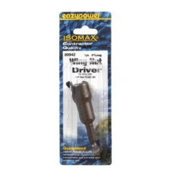 Eazypower Isomax 1/4 In. Steel SAE Wing Nut Driver 1 Pk