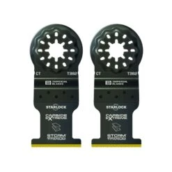 Imperial Blades Starlock 1-3/8 In. W Titanium Bi-Metal Carbide Extreme Oscillating Blade 2 Pk