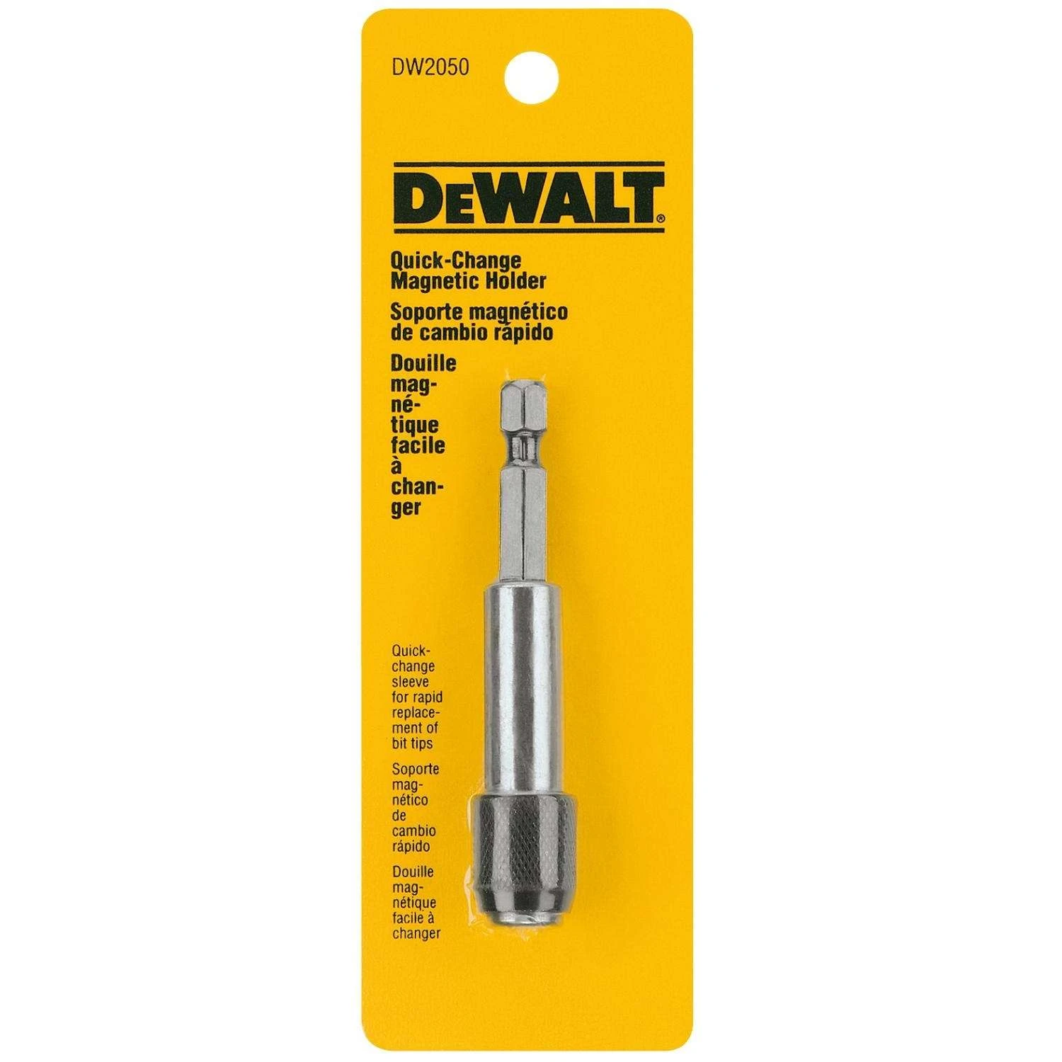 DeWalt Hex 2 In. L Bit Holder Heat-Treated Steel 1 Pc