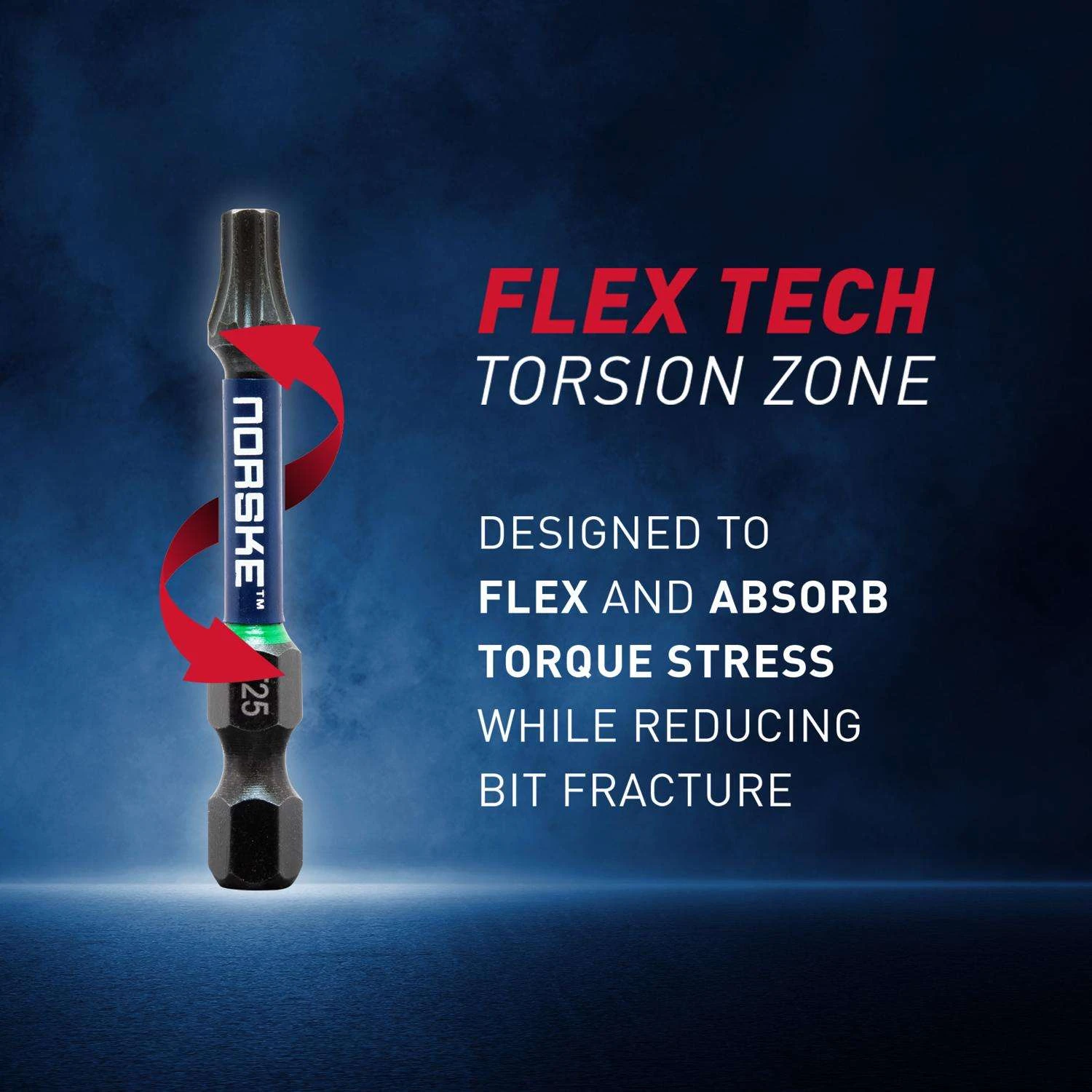 Norske Hex T25 X 6 In. L Bit Clip S2 Tool Steel 3 Pk - Image 2