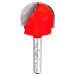 Freud 1 In. D X 1/2 In. X 2-3/16 In. L Carbide Round Nose Router Bit