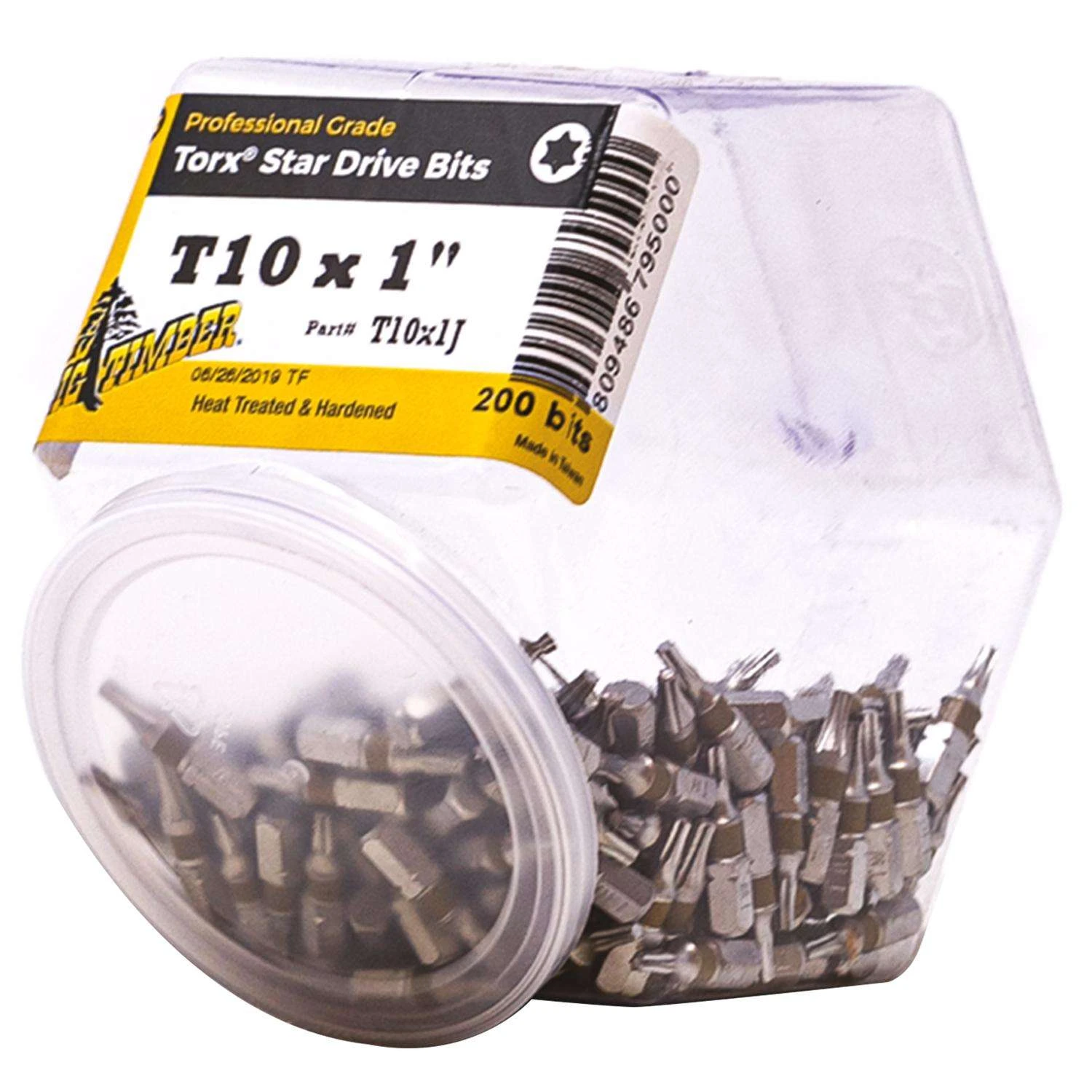 Big Timber Torx T10 X 1 In. L Insert Bit Steel 200 Pc - Image 2