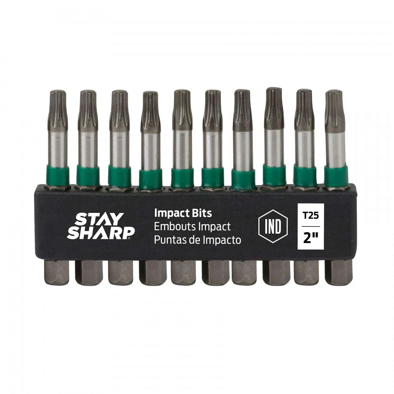 Stay Sharp Torx T25 X 2 In. L Industrial Bit Clip S2 Tool Steel 10 Pc