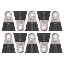 Fein StarlockPlus 2-9/16 In. X 2 In. L Bi-Metal Saw Blade Set 10 Pk