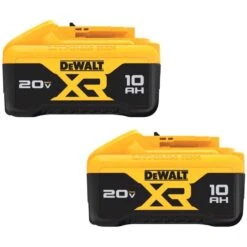 DeWalt 20V MAX XR DCB210-2 10 Ah Lithium-Ion Battery 2 Pc