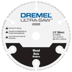 Dremel Ultra-Saw 3.9 In. Carbide Wood Cutting Wheel 1 Pk
