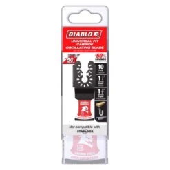 Diablo 1-1/4 In. W Carbide Curved Contact Edge Oscillating Blade General Purpose Cuts 10 Pk