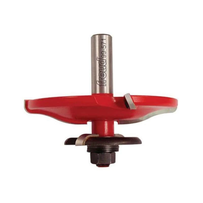 Freud 3-1/2 In. D X 3-1/2 In. X 3 In. L Carbide Raised Panel Router Bit - Image 2