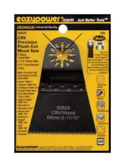 Eazypower Isomax 2-11/16 In. X 3 In. L Chrome Vanadium Steel Precision Flush Cut Wood Saw 1 Pc