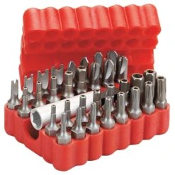 Best Way Tools Hex 1 In. L Security Bit Set Carbon Steel 33 Pc