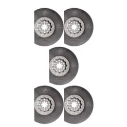 Fein Starlock 3-3/8 In. X 3-3/8 In. L High Speed Steel Segment Saw Blade 5 Pk