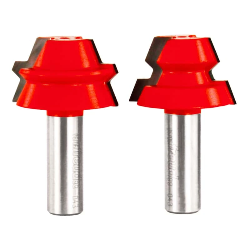 Freud 1-1/2 In. D X 1-1/2 In. X 2-3/8 In. L Carbide Lock Miter Router Bit