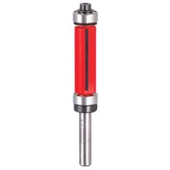 Freud 1/2 In. D X 1/2 In. X 3-5/16 In. L Carbide Top & Bottom Bearing Flush Trim Router Bit