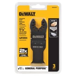 DeWalt Universal Fitment High Speed Steel Oscillating Blade Set 3 Pc