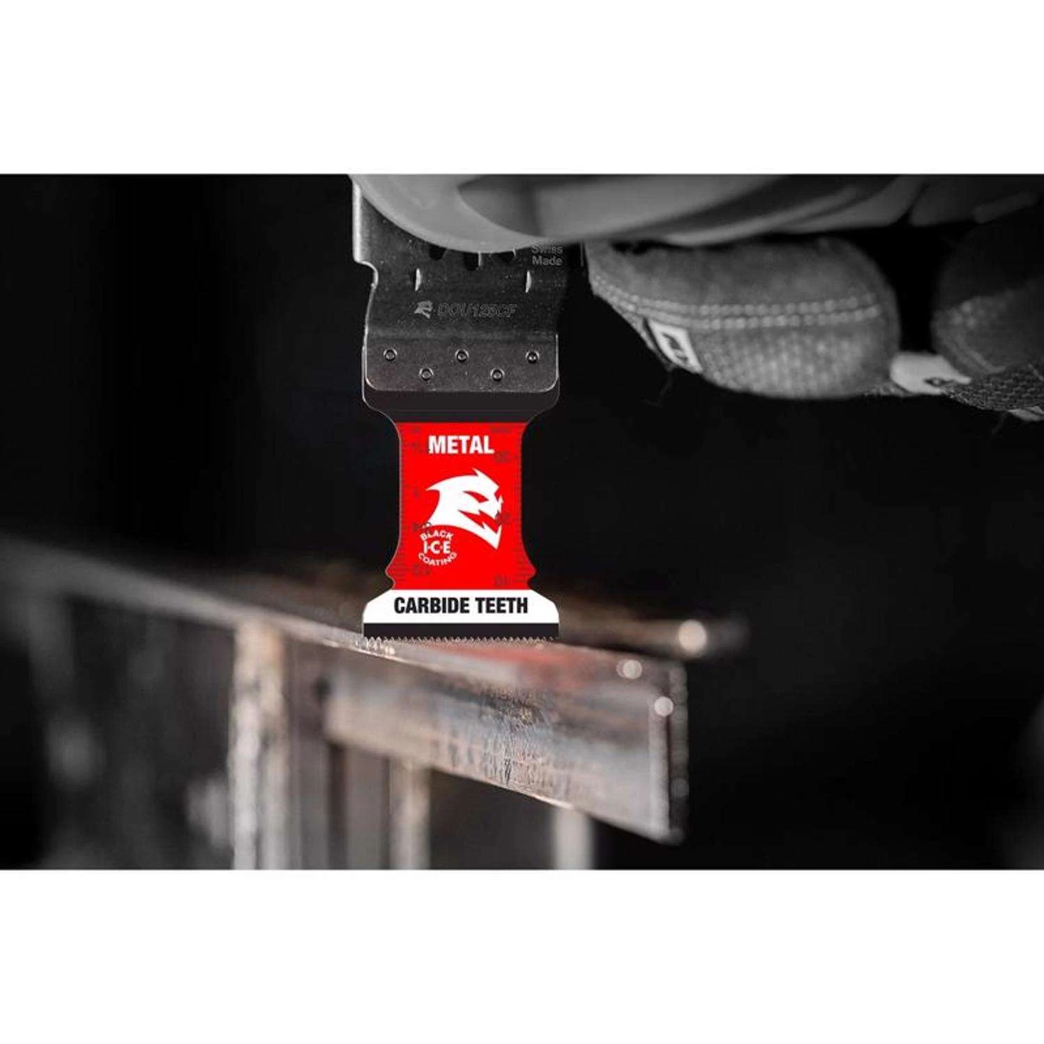 Diablo 1-1/4 In. X 1-1/4 In. W Carbide Oscillating Blade Metal 3 Pk - Image 4