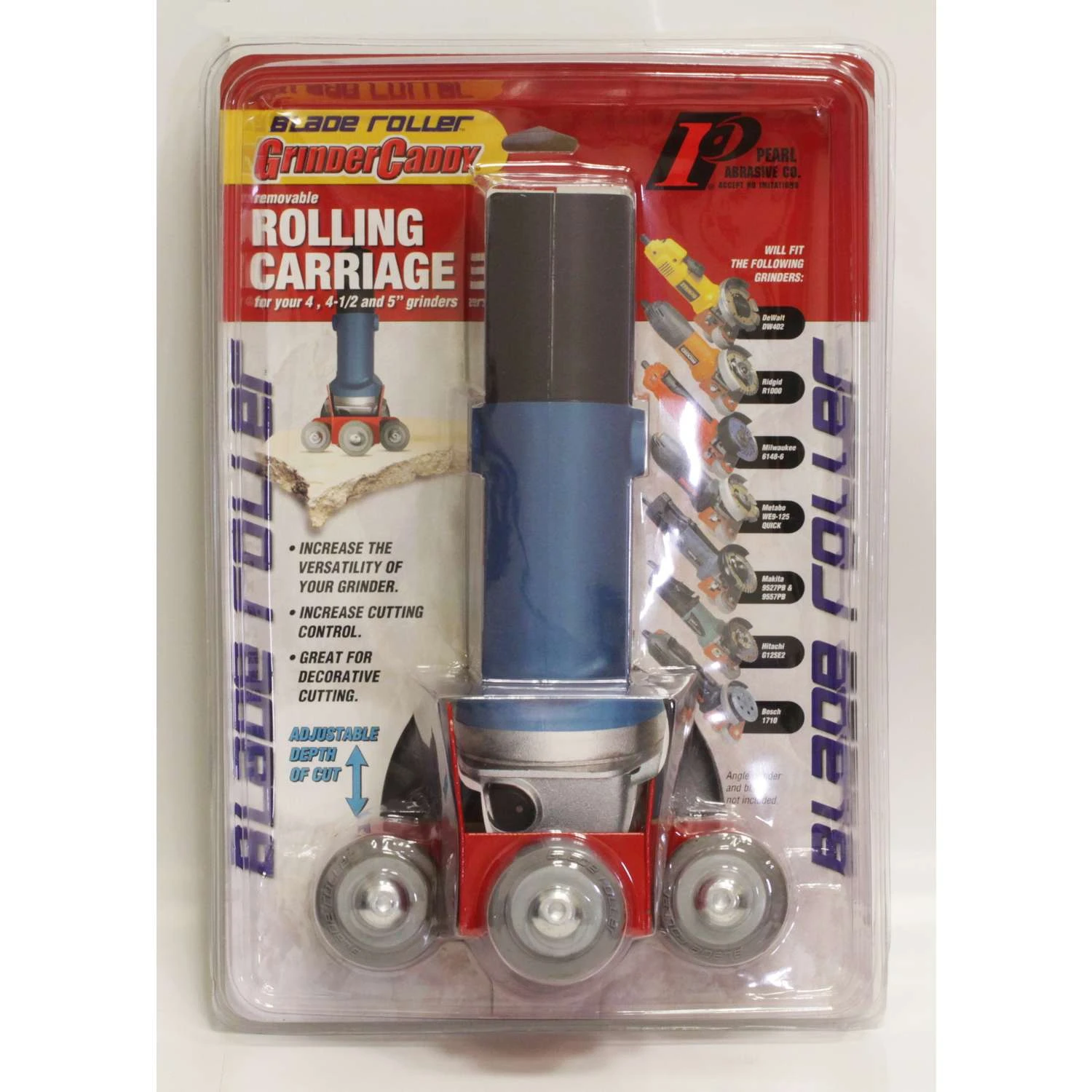 Pearl Abrasive Grinder Caddy Blade Roller 1 Pc