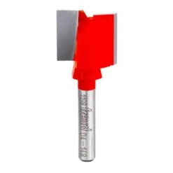 Freud 7/8 In. D X 7/8 In. X 2 In. L Carbide Double Flute Straight Router Bit