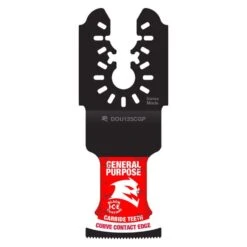 Diablo 1-1/4 In. X 1-1/4 In. W Carbide Oscillating Blade General Purpose Cuts 3 Pk