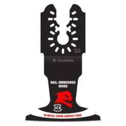 Diablo 2-1/2 In. W Bi-Metal Curve Contact Edge Oscillating Blade Nail-Embedded Wood 3 Pk