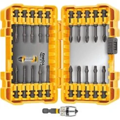 DeWalt FlexTorq Assorted 1/4 In. Impact Drive Bit Set 22 Pc