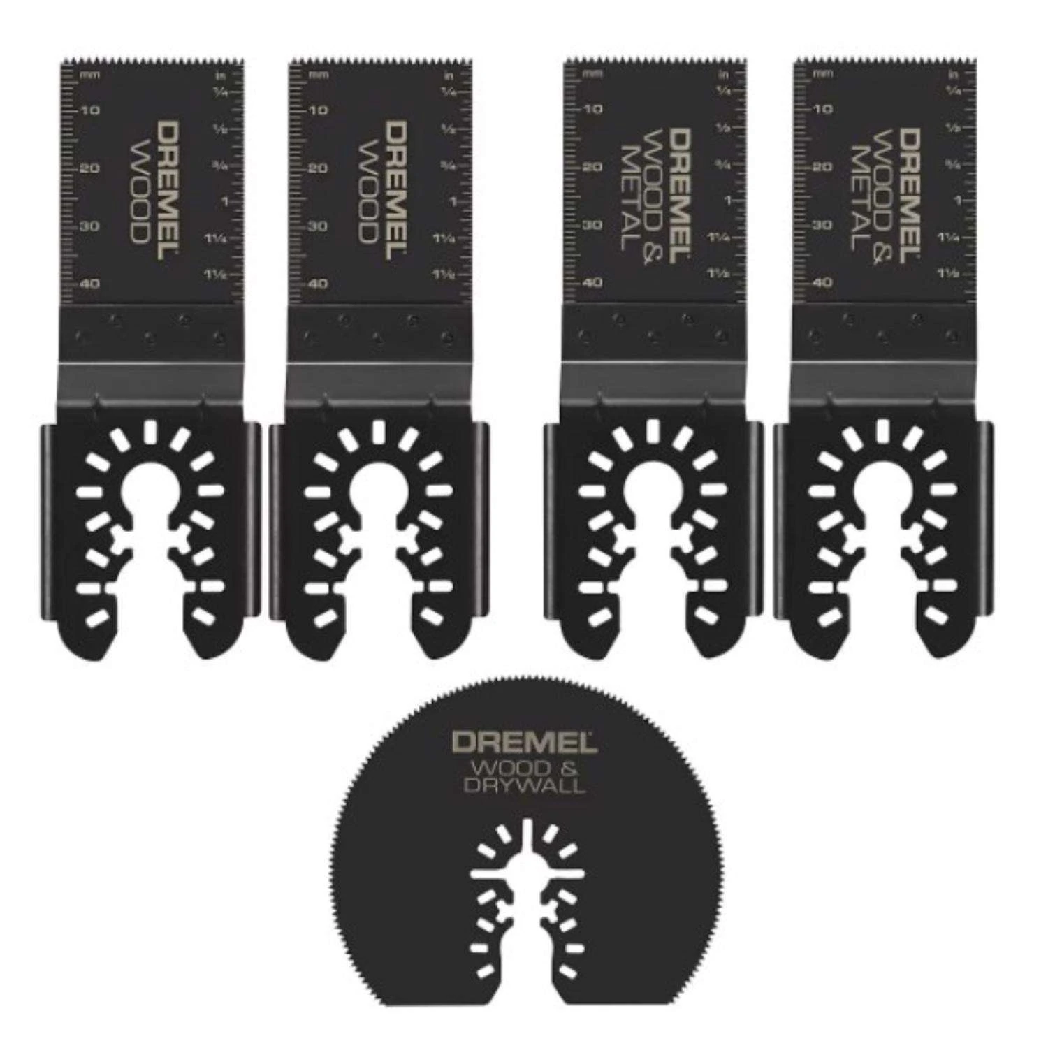 Dremel High Carbon Steel Oscillating Blade Set 5 Pc