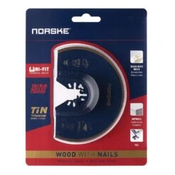 Norske Uni-Fit 3-3/8 In. Oscillating Blade Nail-Embedded Wood 1 Each