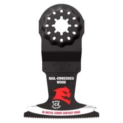 Diablo Starlock 2-1/2 In. W Bi-Metal Curved Contact Edge Oscillating Blade Nail-Embedded Wood 10 Pk