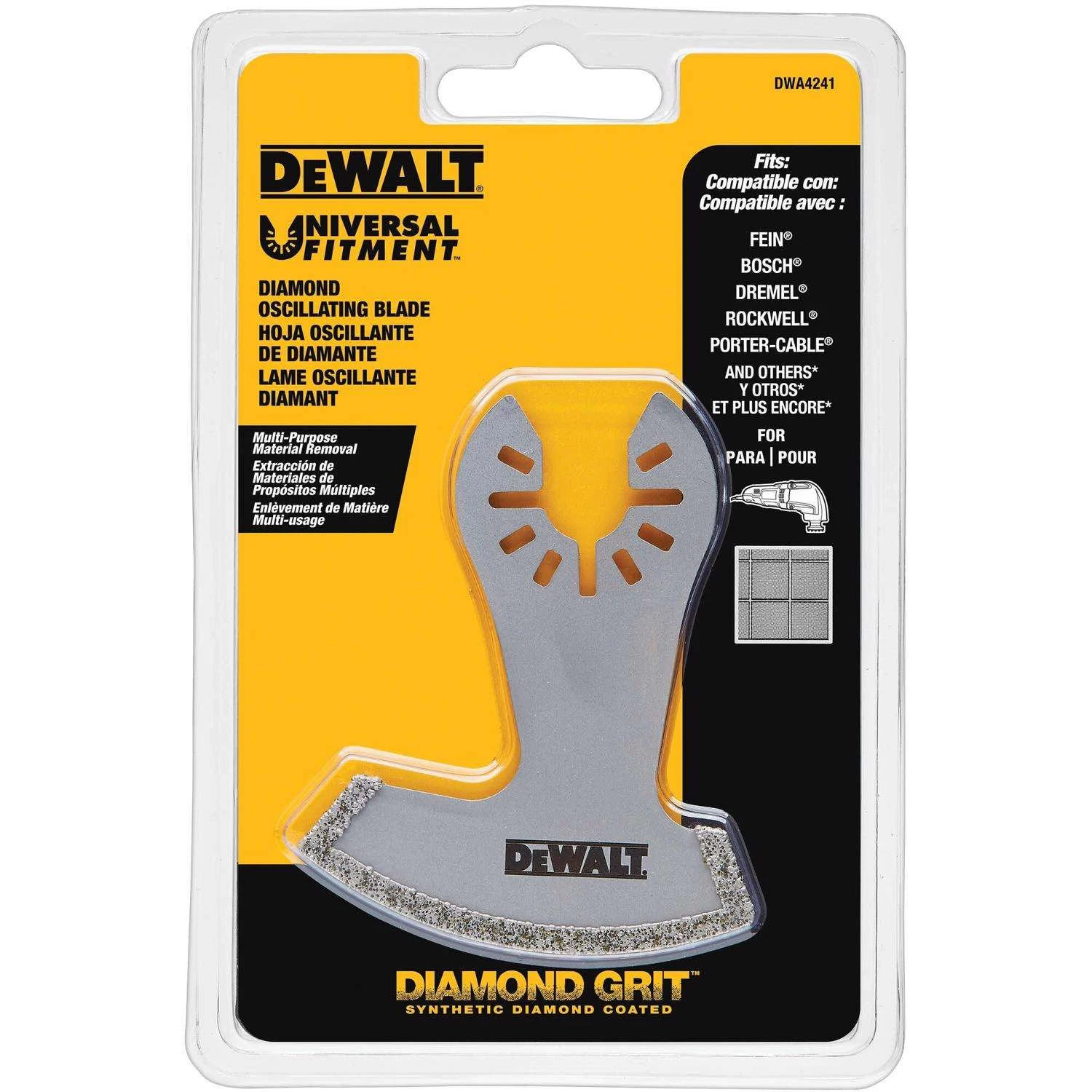 DeWalt Universal Fitment Carbide Swing Diamond Saw Blade 1 Pk