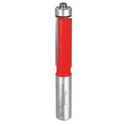 Freud 1/2 In. D X 1/2 In. X 3-5/8 In. L Carbide Bearing Flush Trim Router Bit