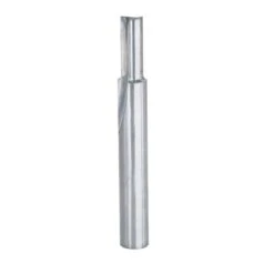 Freud 3/16 In. D X 1/4 In. X 2 In. L Carbide Double Flute Straight Router Bit