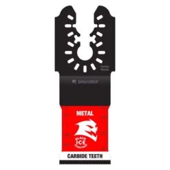 Diablo 1-1/4 In. X 1-1/4 In. W Carbide Oscillating Blade Metal 3 Pk