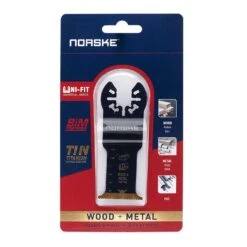 Norske Uni-Fit 1-1/4 In. Bi-Metal Oscillating Blade Metal 1 Each