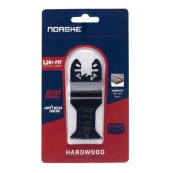 Norske Uni-Fit 1-1/4 In. Bi-Metal Curved Oscillating Blade Hardwood 1 Each