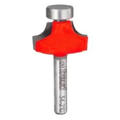 Freud 1 In. D X 1/4 In. X 2 In. L Carbide Rounding Over Router Bit