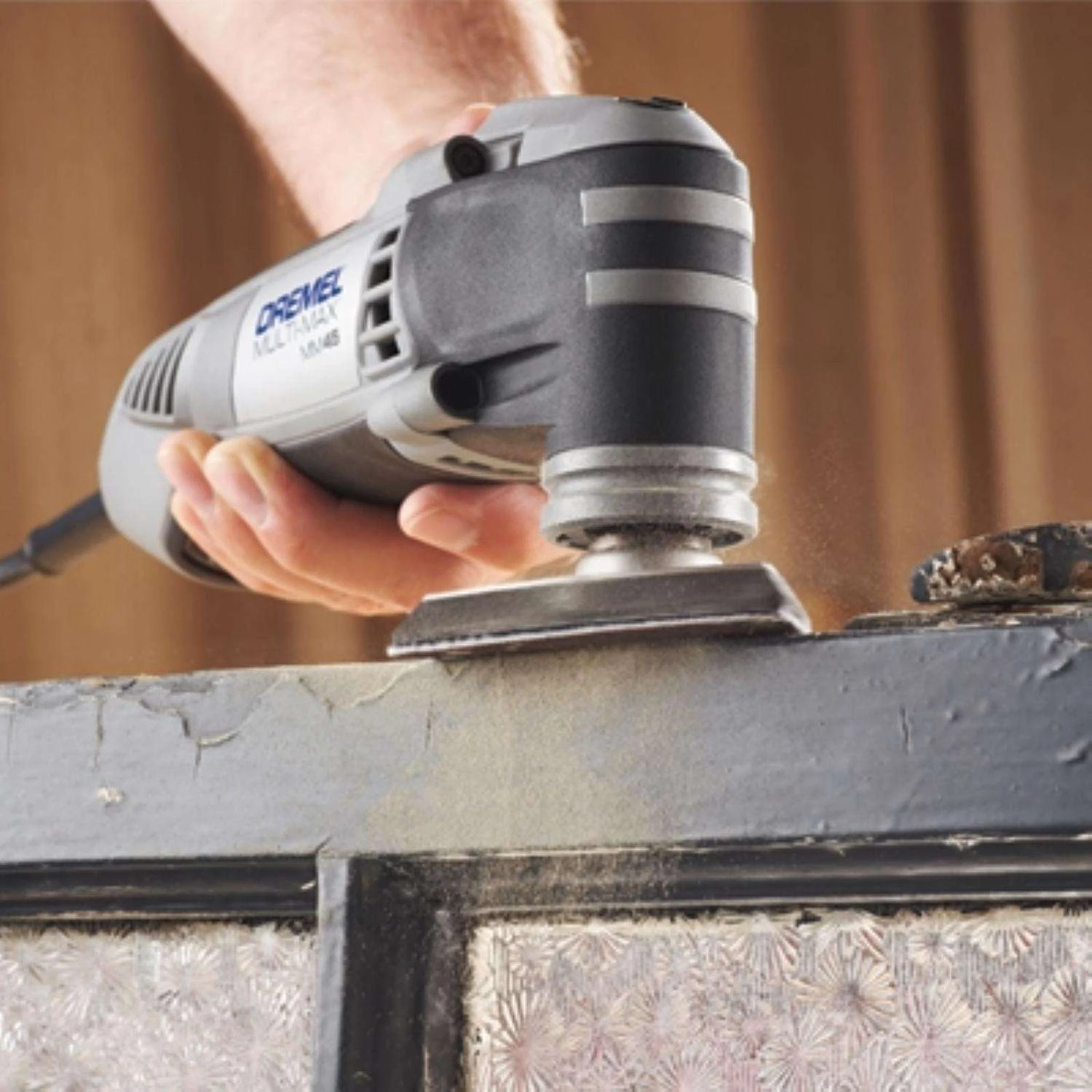 Dremel 3 In. L X 3.15 In. W Carbide Triangular Oscillating Sanding Pad 1 Pk - Image 3