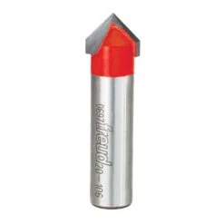 Freud 5/8 In. D X 5/8 In. X 2-1/4 In. L Carbide V Grooving Router Bit