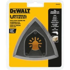 DeWalt Universal Fitment 3-1/4 In. L Triangular Oscillating Sanding Pad 1 Pc