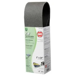 Shopsmith 24 In. L X 3 In. W Ceramic Sanding Belt 80 Grit Medium 4 Pc