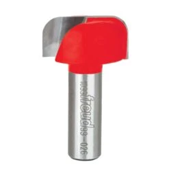 Freud 1-1/4 In. D X 1/4 In. X 2-1/16 In. L Carbide Dish Carving Router Bit