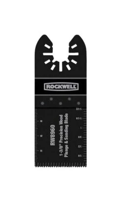 Rockwell 1.375 In. L High Speed Steel Plunge And Sanding Oscillating Blade 1 Pk