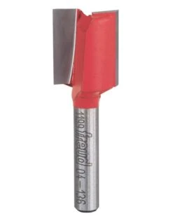 Freud 5/8 In. D X 5/8 In. X 2-1/8 In. L Carbide Double Flute Straight Router Bit