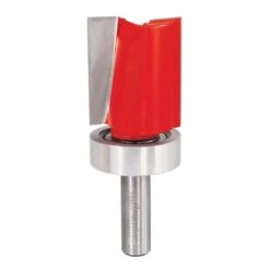 Freud 1-1/2 In. D X 1-1/2 In. X 3-3/4 In. L Carbide Tipped Top Bearing Flush Trim Router Bit