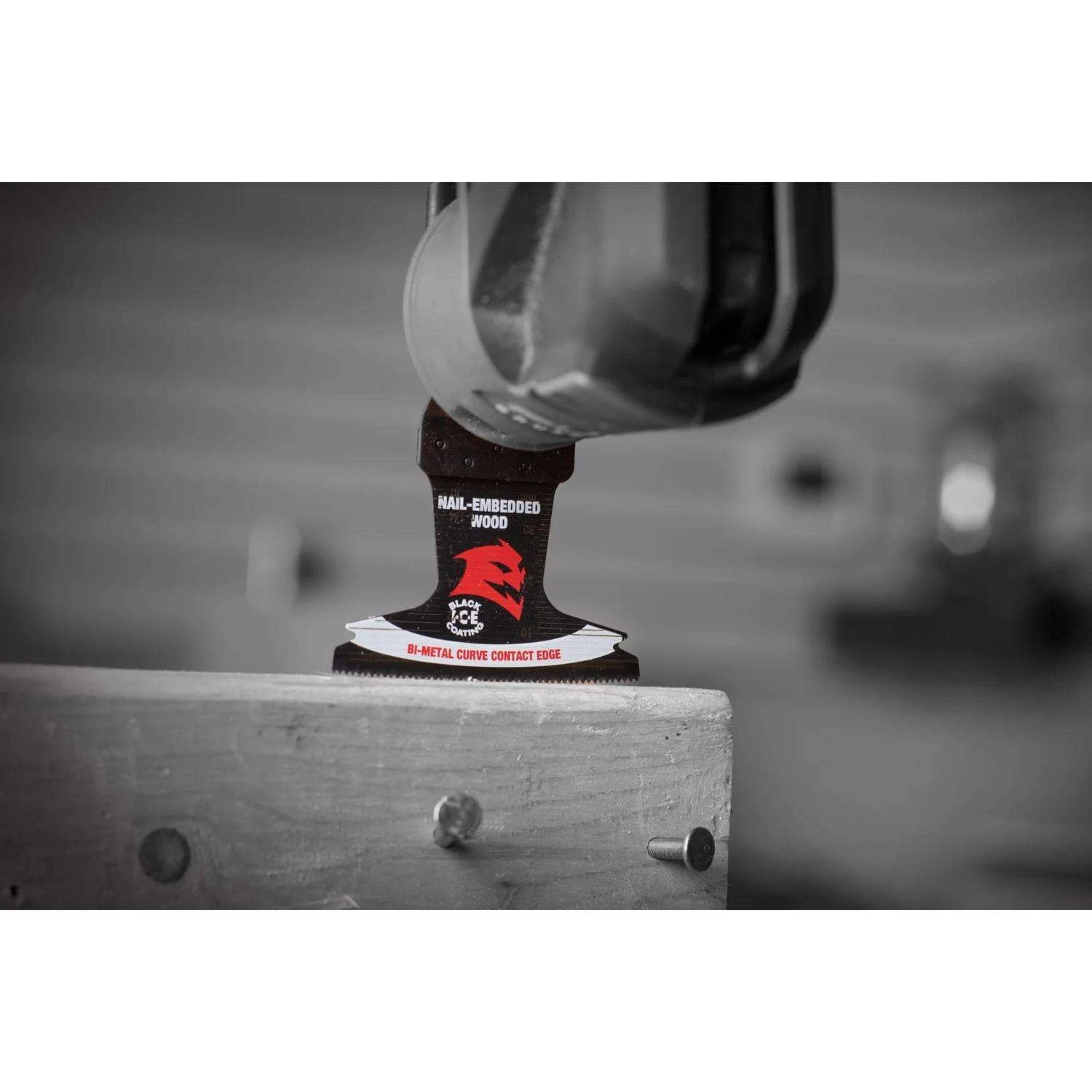 Diablo Starlock 2-1/2 In. W Bi-Metal Curved Contact Edge Oscillating Blade Nail-Embedded Wood 1 Pk - Image 4