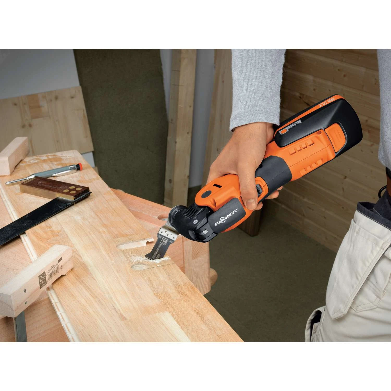 Fein Starlock 1-3/8 In. X 2 In. L Bi-Metal Round E-Cut Precision Saw Blade 1 Pk - Image 3